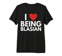 Me Encanta ser blasiano, Negro, Orgullo asiático, Patrimonio Cultural Camiseta Premium