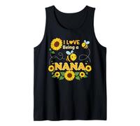 Me encanta ser una nana Camiseta sin Mangas