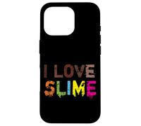 Me encanta Slime, para amantes del arte vintage y manualidades, linda reina del limo Carcasa para iPhone 16 Pro