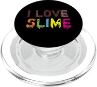 Me encanta Slime, para amantes del arte vintage y manualidades, linda reina del limo PopSockets PopGrip para MagSafe