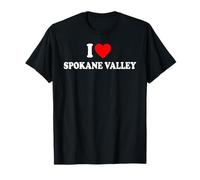 Me encanta Spokane Valley City Hometown Classic Camiseta