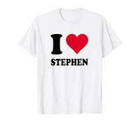 Me Encanta Stephen Camiseta gráfica económica