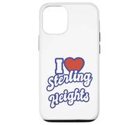 Me Encanta Sterling Heights Michigan Carcasa para iPhone 12/12 Pro