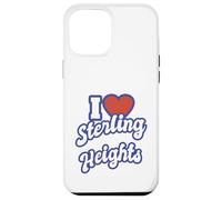 Me Encanta Sterling Heights Michigan Carcasa para iPhone 12 Pro MAX