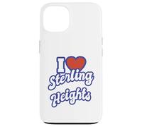 Me Encanta Sterling Heights Michigan Carcasa para iPhone 13