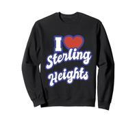 Me Encanta Sterling Heights Michigan Sudadera