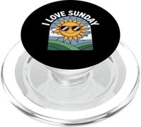 Me Encanta Sunday Sunshine Happy Vibes PopSockets PopGrip para MagSafe
