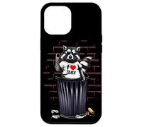 Me Encanta Trash Funny Raccoon Trash Panda Carcasa para iPhone 12 Pro MAX