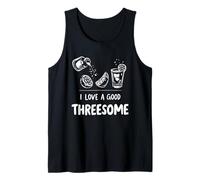 Me Encanta un Buen trío Tequila Fun Camiseta sin Mangas