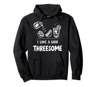 Me Encanta un Buen trío Tequila Fun Sudadera con Capucha