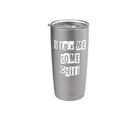 Me encanta un poco de chile Vaso térmico de acero inoxidable de doble pared