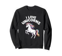Me encanta Unicorns Rainbow Magical Fantasy Sudadera