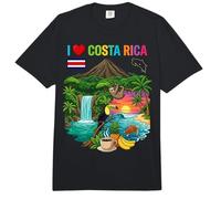 Me Encanta Viajar a Costa Rica, Souvenir, Pura Vida Pride Comfort Colors Adult Heavyweight T-Shirt