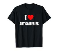 Me encanta visitar galerías de arte para hombres y mujeres Camiseta