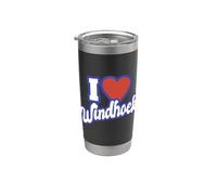 Me encanta Windhoek Vaso térmico de acero inoxidable de doble pared