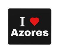 Me Encantan Las Azores Mouse Pad Lavable Alfombrilla De Ratón Duradero Alfombrilla De Escritorio para Pc Oficina Gaming 25X30Cm