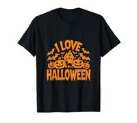 Me encantan Las Calabazas de Halloween Haunted House Camiseta
