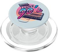 Me encantan Las Cintas de Casete Infantiles de los 90 y 90, Meme, al Estilo de los 90 PopSockets PopGrip para MagSafe