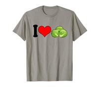 Me encantan Las Coles de Bruselas Verduras Divertidas Camiseta