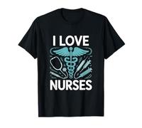 Me encantan Las Enfermeras entusiastas de la Medicina Camiseta