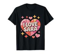 Me encantan las expresiones del corazón de Sara Camiseta