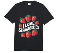 Me encantan Las Fresas y Frutas Frescas Pasión Comfort Colors Adult Heavyweight T-Shirt