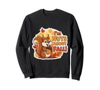 Me encantan Las Hojas de otoño para niños con Forma de Ardilla, adorables Sudadera