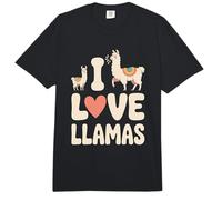 Me encantan Las Llamas, Amantes sinceros de Las Llamas Comfort Colors Adult Heavyweight T-Shirt