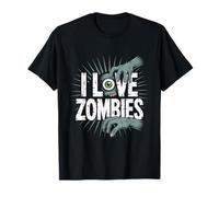 Me encantan las manos espeluznantes del globo ocular de los zombis Camiseta