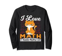 Me encantan las matemáticas, hace llorar a la gente Manga Larga