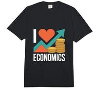 Me encantan Las Monedas Economics Passion Graph Comfort Colors Adult Heavyweight T-Shirt
