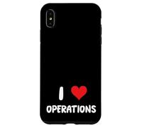 Me encantan Las Operaciones - Corazón - Proceso de almacén de gestión Carcasa para iPhone XS MAX
