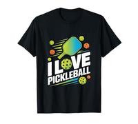 Me encantan Las Pelotas de pádel Pickleball Fun Sport Camiseta