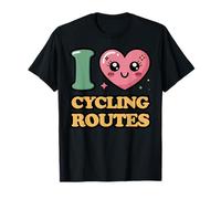 Me encantan Las rutas de Ciclismo Camiseta