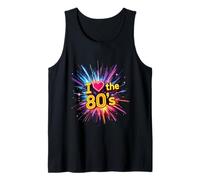 Me encantan las vibraciones retro divertidas de Energy Throwback Classic de los 80 Camiseta sin Mangas