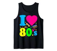 Me encantan los 80 años ochenta Camiseta sin Mangas
