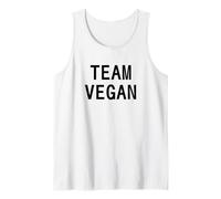 Me encantan los Animales y no los como! Veganos Team Vegan Love Camiseta sin Mangas