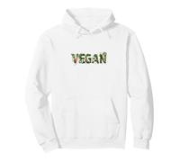 Me encantan los Animales y no los como! Veganos Team Vegan Love Sudadera con Capucha