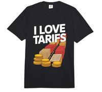 Me encantan los aranceles Comercio Política Humor Comfort Colors Adult Heavyweight T-Shirt