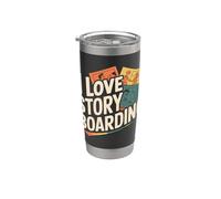 Me encantan los artistas apasionados del storyboard Vaso térmico de acero inoxidable de doble pared