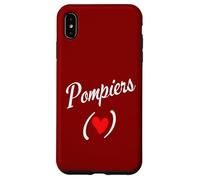 Me encantan los Bomberos | Bombero Volunteer Socorro Bombero Carcasa para iPhone XS MAX