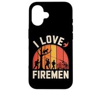 Me encantan los Bomberos, Brave Rescue Heroes Carcasa para iPhone 16