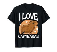Me Encantan Los Capibaras Amante Capybar Roedores Carpincho Camiseta