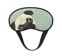 Me encantan los carlinos, Cubiertas oculares completas, antifaces para dormir que bloquean la luz, orejeras opacas para dormir