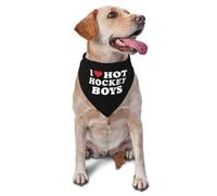 Me Encantan Los Chicos Guapos del Hockey. Mascotas Baberos Ajustable Bandana para Perro Lavable Pañuelo para Perro para Perros Pequeños Y Medianos Perros Grandes Cachorro