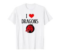 Me encantan los Dragones, me encantan los Dragones, Halloween, Spirit Dragon, Amante Camiseta