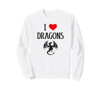 Me encantan los Dragones, me encantan los Dragones, Halloween, Spirit Dragon, Amante Sudadera