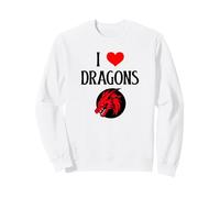 Me encantan los Dragones, me encantan los Dragones, Halloween, Spirit Dragon, Amante Sudadera