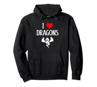 Me encantan los Dragones, me encantan los Dragones, Halloween, Spirit Dragon, Amante Sudadera con Capucha