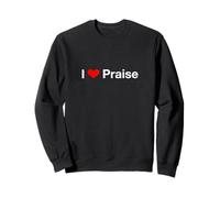Me encantan los elogios Sudadera